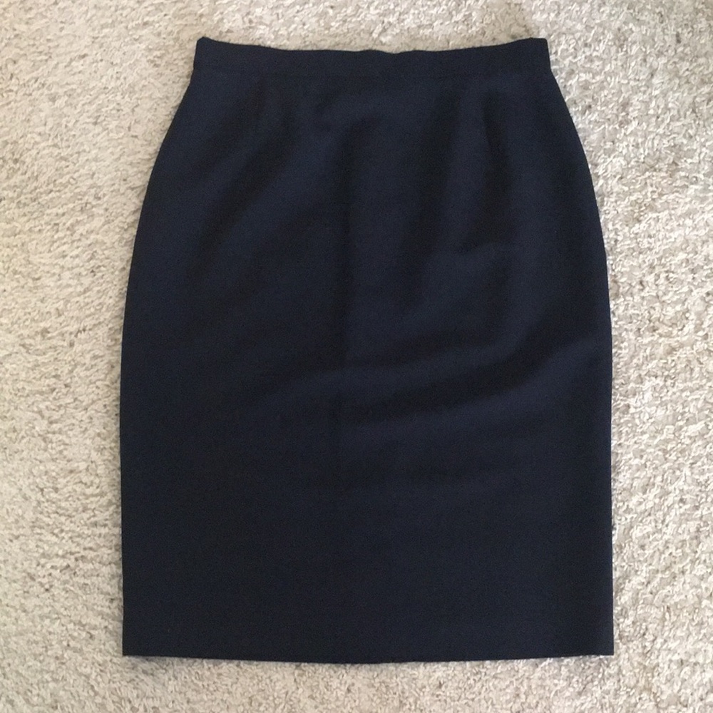 Escada pencil skirt black